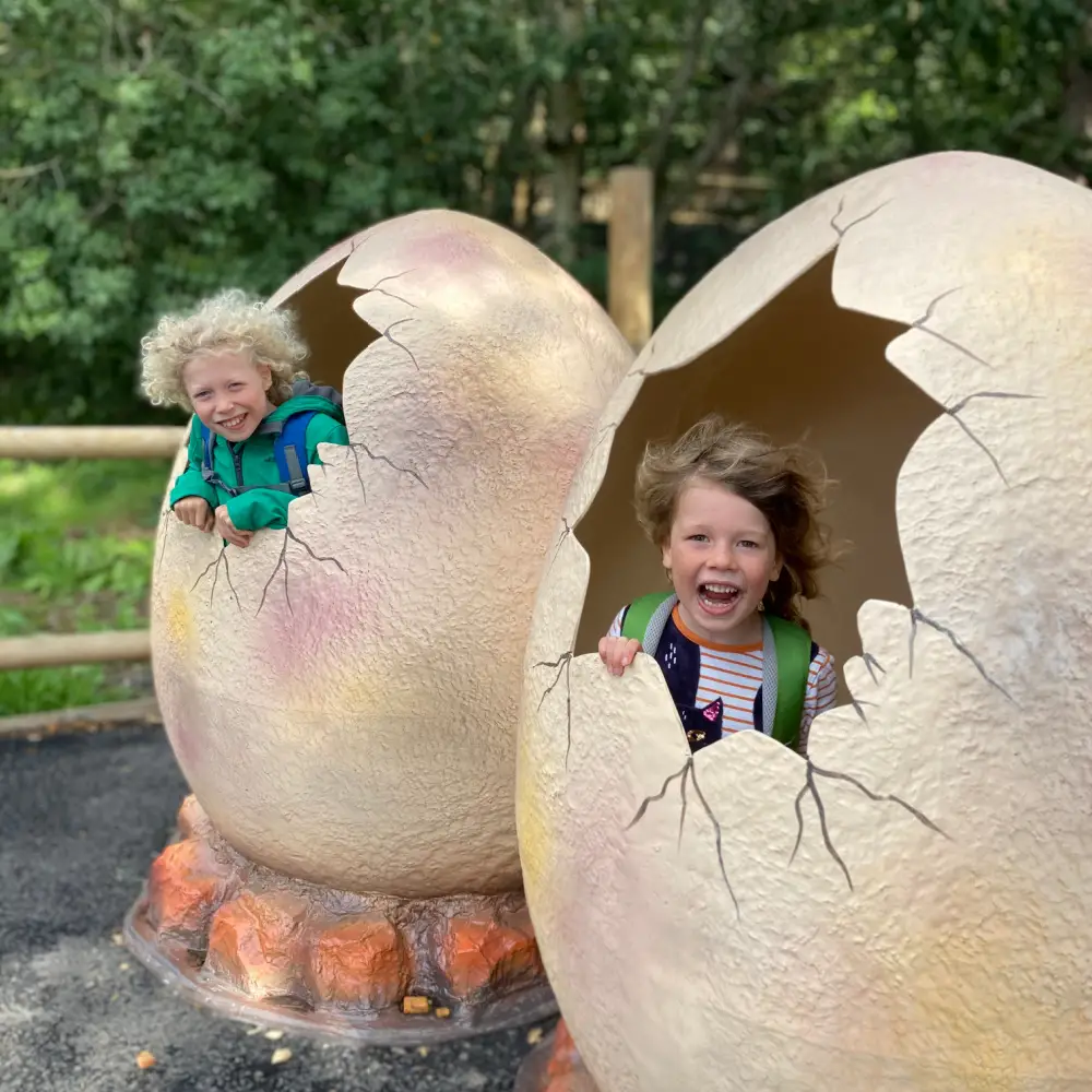 family attractions Scotland Blairdrummond dinosaur eggs